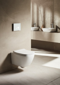 Унитаз подвесной Volle Solo Rimless 35,5х51 см керамика белый 13-55-111