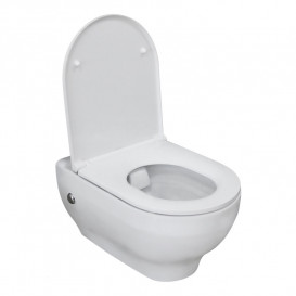 Унитаз подвесной Volle Virgo Rimless 36,3х54 см с крышкой soft-close керамика белый 13-23-455