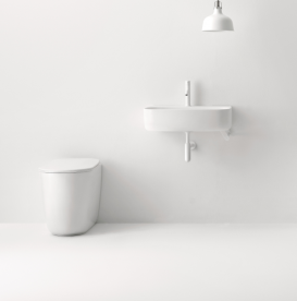 Унітаз приставний безободковий Kerasan Nolita Norim з кріпленням WB5N горіхово-коричневий 531881