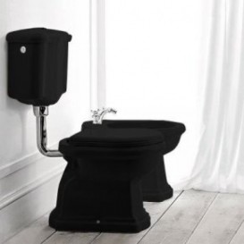 Унітаз приставних Kerasan Retro чорний 101104