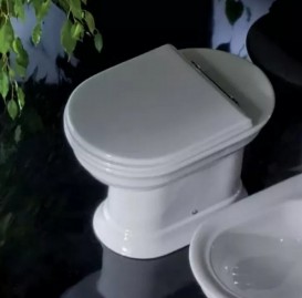 Унітаз приставних випуск в підлогу Hatria DOLCEVITA 37x59 см YXXN01