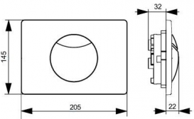 Унитаз подвесной Villeroy&Boch Venticello 4611R001+9M79S101 + Инсталляция ViConnect 92246100 + Кнопка смыва 92248561
