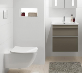 Унитаз подвесной Villeroy&Boch Venticello 4611R001+9M79S101 + Инсталляция ViConnect 92246100 + Кнопка смыва 92248561