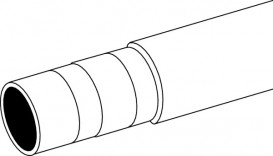 Универсальная многослойная труба Tece TECEFLEX 5S d20х2,8 мм бухта 120 м 704520