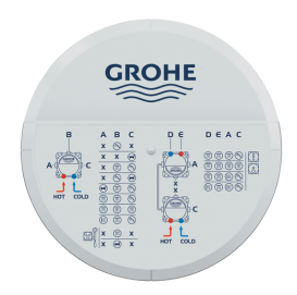 Універсальна прихована монтажна частина змішувача Grohe Rapido SmartBox 35604000