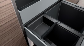 Универсальная вставка в ведро для мусора Blanco серый пластик  229342