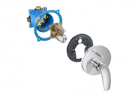 Универсальный монтажный блок для встраиваемых смесителей для ванны или душа Roca Box A525869403