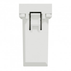 USB-коннектор Schneider Electric Unica New 1 модуль белый NU342918