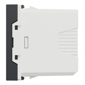 USB-коннектор Schneider Electric Unica New 1 модуль антрацит NU342954