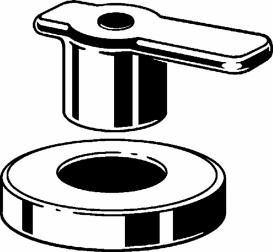 Установчий комплект Viega 2143.62 DN15 латунь хромована 584924