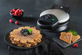 Вафельниця електрична Wilfa WM-623-Bell сталь нержавіюча сірий 602760