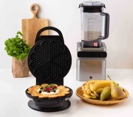 Вафельниця електрична Wilfa WM-623-Bell сталь нержавіюча сірий 602760