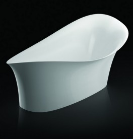 Ванна из искусственного камня Marmorin Alice ІІ 206,7х91,5 см отдельностоящая белый P 551 210 020 010