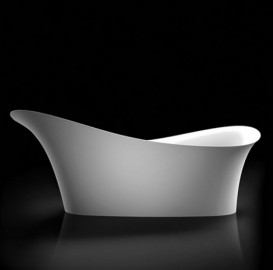 Ванна из искусственного камня Marmorin Alice ІІ 206,7х91,5 см отдельностоящая белый P 551 210 020 010