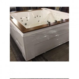 Ванна аэро- и гидромассажная акриловая Golston 180х80 правая белый G-U2608R