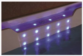 Ванна аэро- и гидромассажная акриловая Golston 190х158 правая белый G-U2607R