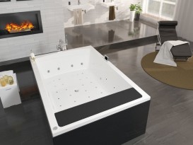 Ванна аеро- і гідромасажна акрилова Riho Anna 190х130 см ліва білий BZ7900564SZ1587