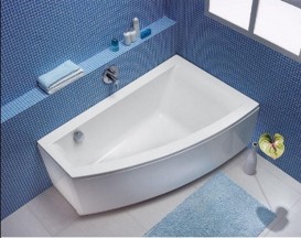 Ванна акрилова асиметрична Kolo Clarissa 160х100 правобічна XWA0860000