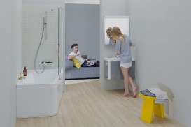 Ванна акриловая асимметричная Ravak 10° 160х95 R правая C841000000