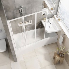 Ванна акриловая асимметричная Ravak Be Happy II 170x75 L левая белая C941000000