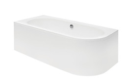Ванна акриловая Besco Avita 170х75 см левосторонняя глянцевый белый #WAV-170-NL