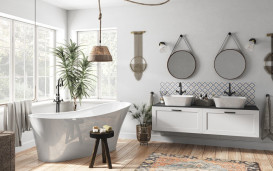 Ванна акриловая Besco Calima 170х74 см с сифоном клик-клак белый глянцевый белый #WAS-170-CBI