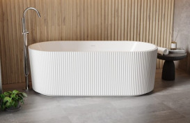 Ванна акриловая Besco Giuliana 170х80 см с сифоном клик-клак хром глянцевый белый #WAS-170-GL