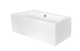 Ванна акриловая Besco Infinity 160х100 см левосторонняя глянцевый белый #WAI-160-NL