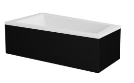 Ванна акриловая Besco Intima 150х85 см левосторонняя глянцевый белый #WAIT-150-NL