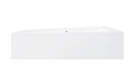 Ванна акриловая Besco Intima Duo 180х125 см правосторонняя глянцевый белый #WAID-180-NP