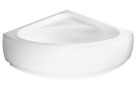 Ванна акриловая Besco Luksja 148х148 см глянцевый белый #WAL-150-NS