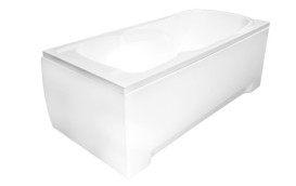 Ванна акриловая Besco Majka Nova 170х70 см глянцевый белый #WAM-170-PK