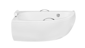Ванна акриловая Besco Milena 150х70 см левосторонняя глянцевый белый #WAM-150-NL