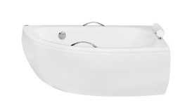 Ванна акриловая Besco Milena 150х70 см правосторонняя глянцевый белый #WAM-150-NP