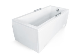 Ванна акриловая Besco Modern 130х70 см глянцевый белый #WAM-130-MO