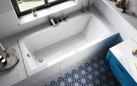 Ванна акриловая Besco Modern Slim 170х70 см глянцевый белый #WAM-170-SL