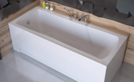 Ванна акриловая Besco Optima 150х70 см глянцевый белый #WAO-150-PK