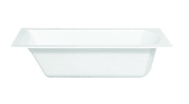 Ванна акриловая Besco Shea Slim 180х80 см глянцевый белый #WAS-180-SL