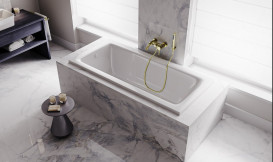 Ванна акриловая Besco Talia 130х70 см глянцевый белый #WAT-130-PK