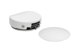 Ванна акриловая Besco Vica New 160х80 см с белым сифоном матовый черный/глянцевый белый #WAS-16VNMBN