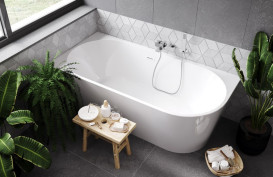 Ванна акриловая Besco Zoya 170х80 см левосторонняя с сифоном клик-клак хром глянцевый белый #WAS-170-ZL