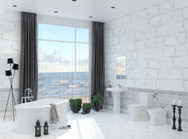 Ванна акриловая Devit Sheffield 180х90 см отдельностоящая с ножками белый 18090133