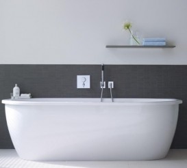 Ванна акрилова Duravit Darling New 190х90 см овальна білий 700248000000000