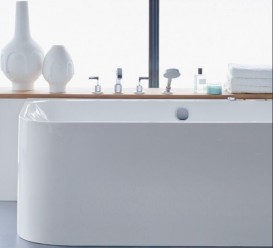 Ванна акриловая Duravit Happy D.2 180х80 см прямоугольная белый 700317000000000
