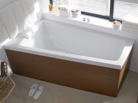 Ванна акриловая Duravit Paiova Combi-Sistem E гидромассажная 180х140 см белый 760216000CE1000