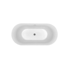 Ванна акрилова Hatria BT 01 170x78 см з інсталяцією білий глянцевий 00Y7AX01