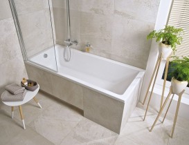 Ванна акрилова Jika Cubito 170х70 см прямокутна білий H2244200000001