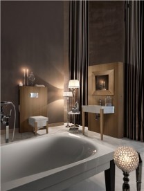 Ванна акрилова Kerasan Bentley свободностоящая 180х80 см біла 395001