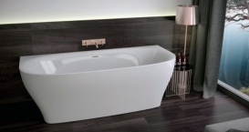 Ванна акрилова Knief Dream Wall пристінна 180x80 см білий 0100-252-06