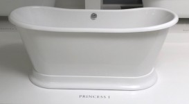 Ванна акрилова Knief Princess I 170х70 см окремостояча білий 0100-081-01